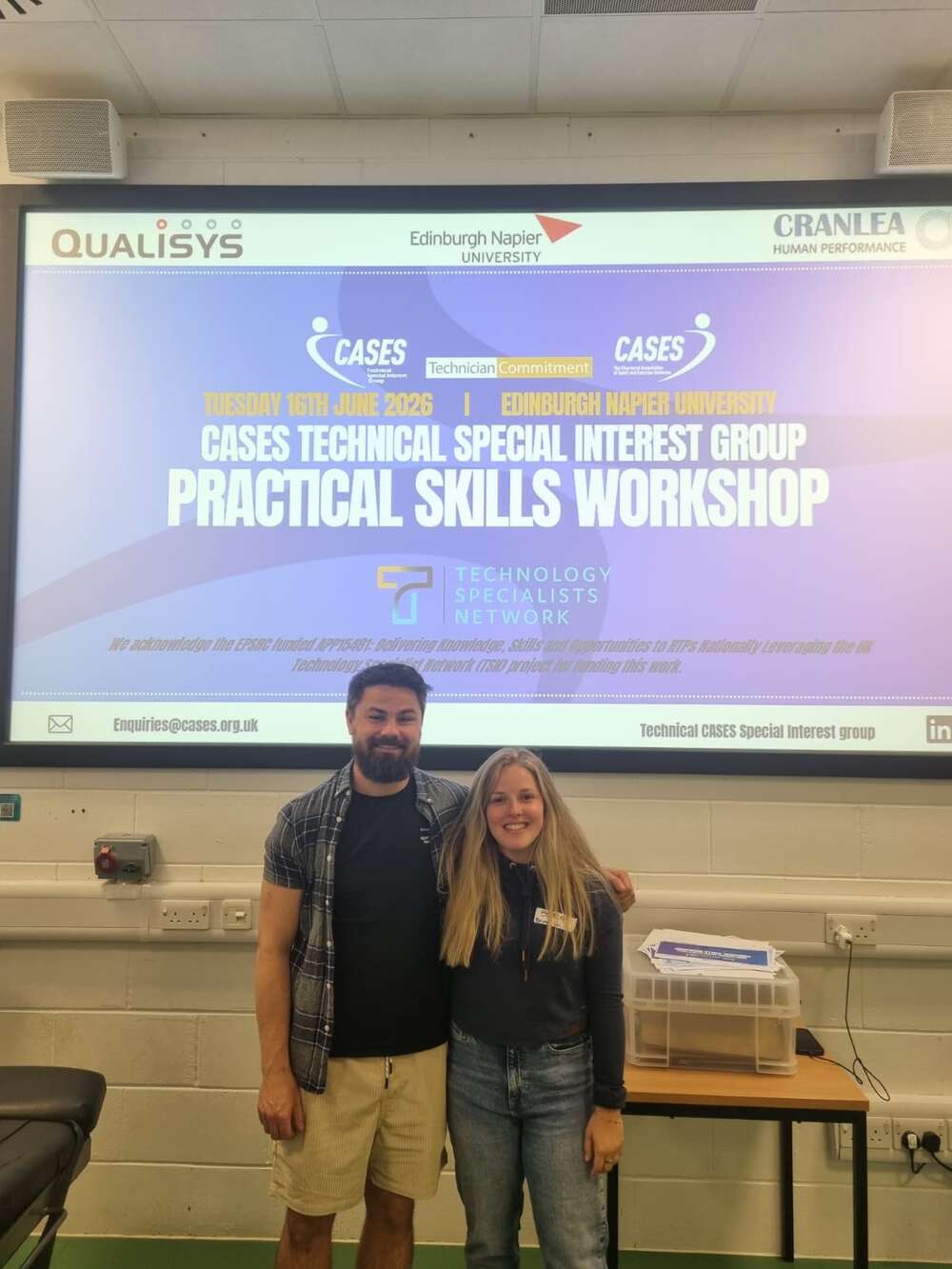CASES' first Technical Skills workshop unites UK Technicians in SES